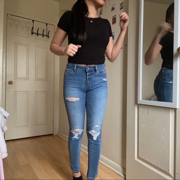 garage ripped jeans - medium washed - Picture 1 of 10